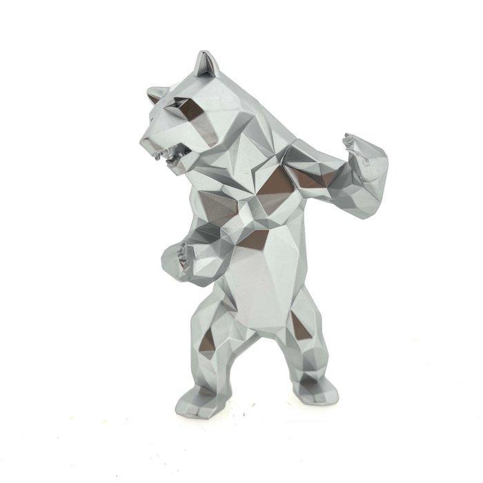 Richard Orlinski (1966) - Standing Bear Silver incl COA, Antiek en Kunst, Kunst | Designobjecten