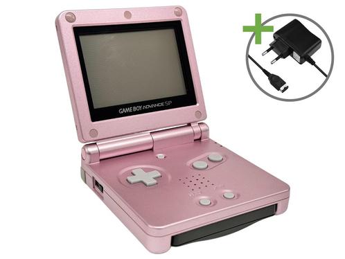 Gameboy Advance SP Pink, Games en Spelcomputers, Spelcomputers | Nintendo Game Boy, Verzenden