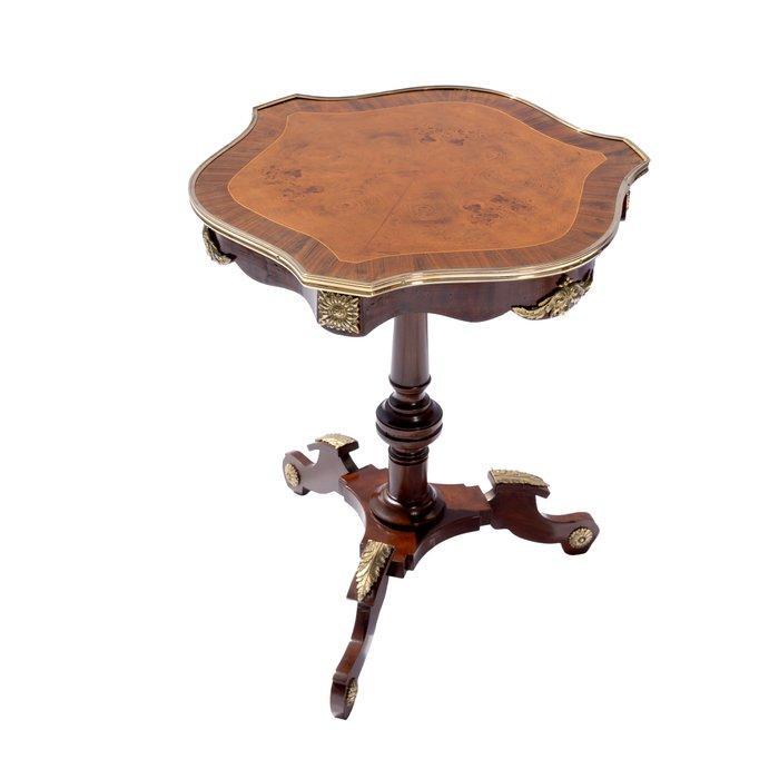 Bijzettafel - Hout, Messing, Antiek en Kunst, Curiosa en Brocante