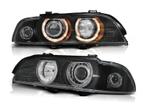 Xenon koplampen Angel Eyes Black geschikt voor BMW E39, Auto-onderdelen, Verlichting, Verzenden, Nieuw, BMW