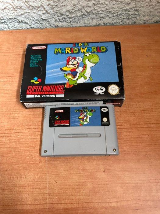 Nintendo - Snes - Super Mario World - Videogame - In, Games en Spelcomputers, Spelcomputers | Overige Accessoires