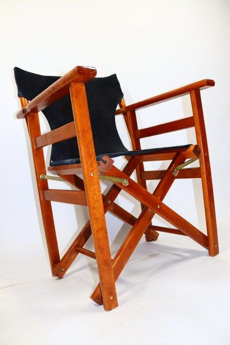 Klapstoel - Regisseursstoel - Hout, Metaal, Antiek en Kunst, Kunst | Designobjecten