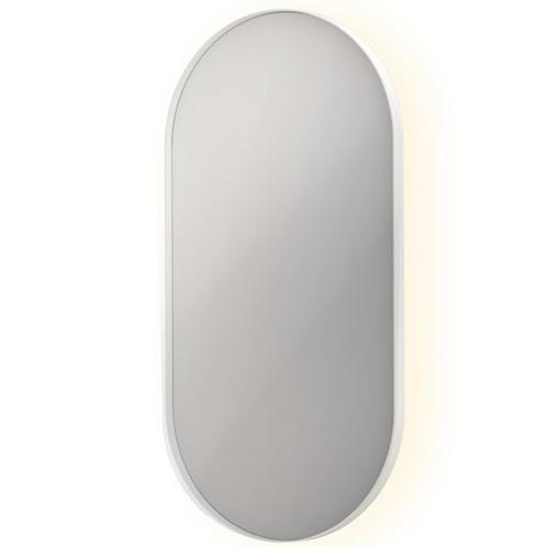 Spiegel INK SP21 Ovaal In Stalen Kader 50 x 4 x 100 cm Met, Doe-het-zelf en Bouw, Sanitair, Overige typen, Nieuw, Ophalen of Verzenden
