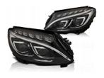 DRL LED Bar koplamp units Black geschikt voor Mercedes W205, Autos : Pièces & Accessoires, Verzenden