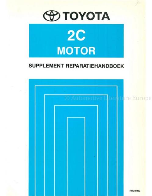 1993 TOYOTA AVENSIS | CORONA | CARINA 1C | 2C | 2C-T MOTOR, Autos : Divers, Modes d'emploi & Notices d'utilisation