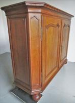 Kast - Smeedijzer, Walnoot - Provinciaalse, Antiek en Kunst