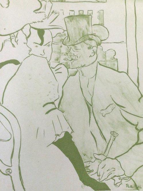 Henri De Toulouse-Lautrec (1864-1901) (after) - Rendez-vous, Antiek en Kunst, Antiek | Overige Antiek