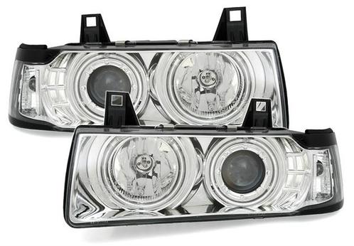 Xenon Look Koplampen met CCFL Angel Eyes voor BMW 3 Serie E3, Auto diversen, Tuning en Styling, Ophalen of Verzenden