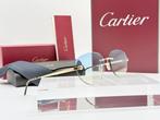 Cartier - Panthere CT0148O 100% Originali Gold Planted 18k -