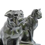 Le Verrier - Max le Verrier - Serre-livres (2) - Zamac,, Antiek en Kunst