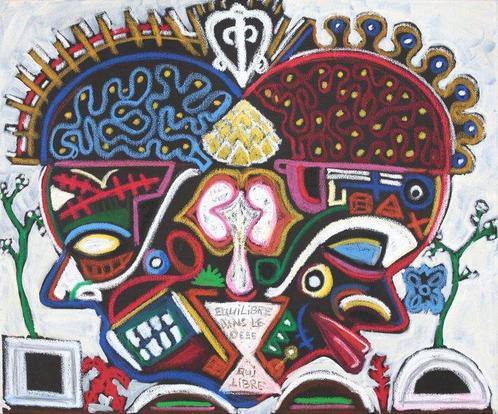 Oscar Green (1989) - lAmour Se Nourrit, Antiek en Kunst, Kunst | Schilderijen | Modern