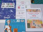 Les trésors de la licorne + CAC 3D + Catalogue timbres, Livres, BD