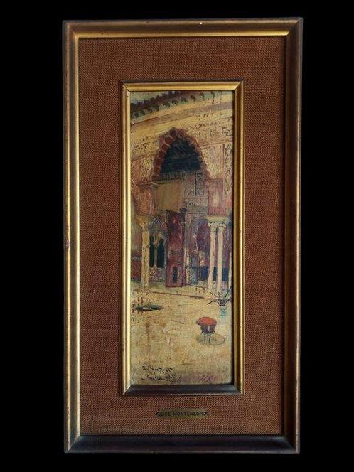 José Montenegro Capell (1853-1929) - Arquitectura de Sevilla, Antiek en Kunst, Kunst | Schilderijen | Klassiek