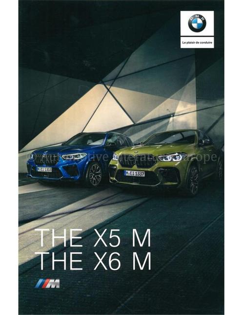 2019 BMW X5 M | X6 M BROCHURE FRANS, Boeken, Auto's | Folders en Tijdschriften