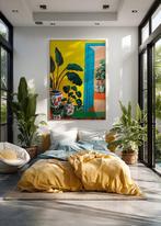 E. García - INTERIOR AMARILLO XL (NO RESERVE), Antiquités & Art, Art | Peinture | Moderne