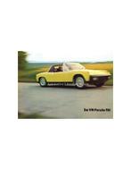 1974 VW-PORSCHE 914 BROCHURE DUITS, Nieuw