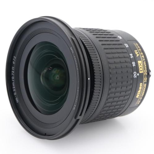 Nikon AF-P 10-20mm F/4.5-5.6G DX VR occasion, Audio, Tv en Foto, Foto | Lenzen en Objectieven, Zo goed als nieuw, Verzenden