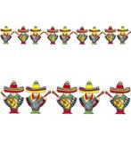 Mexico Slinger Muzikanten 3m, Verzenden, Nieuw
