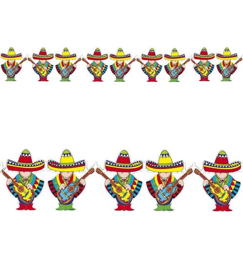 Mexico Slinger Muzikanten 3m, Hobby en Vrije tijd, Feestartikelen, Nieuw, Verzenden