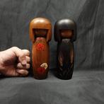 Jolie poupée Sosaku Kokeshi «  » / kokeshi - Bois -, Antiek en Kunst