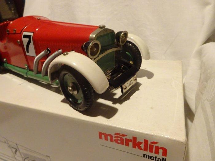 Märklin - 1103 Mercedes SSK tinnen klokwerk raceauto, in, Antiek en Kunst, Antiek | Speelgoed