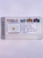 Zonder minimumprijs - 1 pcs Diamant (Kleurbehandeld) - 0.41, Nieuw