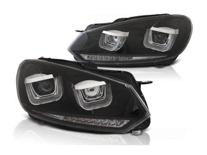 U-LED koplamp Black knipperlicht, Auto-onderdelen, Verlichting, Nieuw, Volkswagen, Verzenden