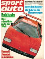 1975 SPORT AUTO MAGAZINE 11 DUITS, Nieuw, Ophalen of Verzenden