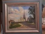 Alphonse Iker (XX) - Vue de léglise au village