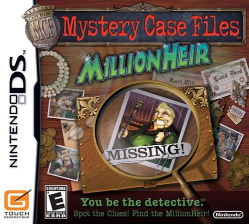 Mystery Case Files MillionHeir (Nintendo DS tweedehands, Games en Spelcomputers, Games | Nintendo DS, Ophalen of Verzenden