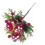 Herfst kerstbijsteker xmas paddenstoel en besjes xdoos 96pcs, Huis en Inrichting, Nieuw