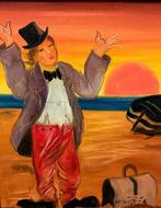 Antonio Squicciarini (1957) - Il Viaggiatore del Tramonto, Antiek en Kunst