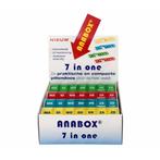 Anabox® Weekbox display 12 stuks, Diversen, Verzenden, Nieuw