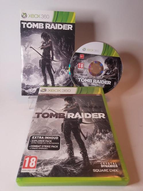 Tomb Raider Benelux Limited Edition Xbox 360, Games en Spelcomputers, Games | Xbox 360, Zo goed als nieuw, Ophalen of Verzenden