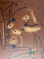 Pablo Picasso (1881-1973) - Nu et musicien