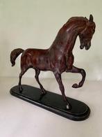 sculptuur, Paarden sculptuur - 38 cm - Gietijzer