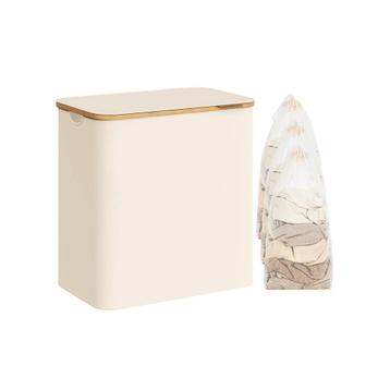 Wasmand - Handson - Inklapbaar - Crèmewit, Ophalen of Verzenden