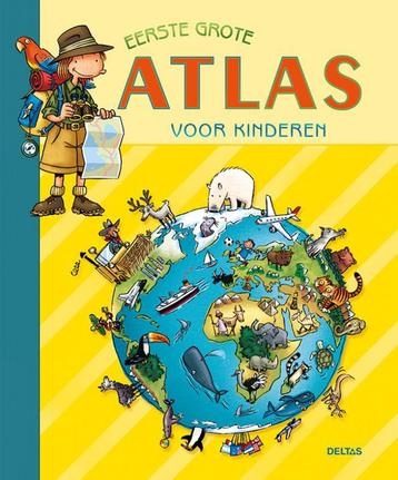 Eerste grote atlas voor kinderen 9789044702729, Verzenden