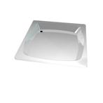 Douchebak Isifix 80x80cm Kunstof WIt, Ophalen of Verzenden, Nieuw, Douche
