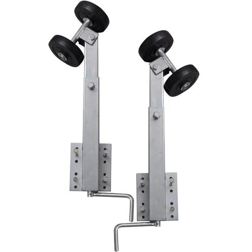 vidaXL 2-delige Rollerboegsteunenset voor boottrailer 59-84, Watersport en Boten, Bootonderdelen, Nieuw, Verzenden