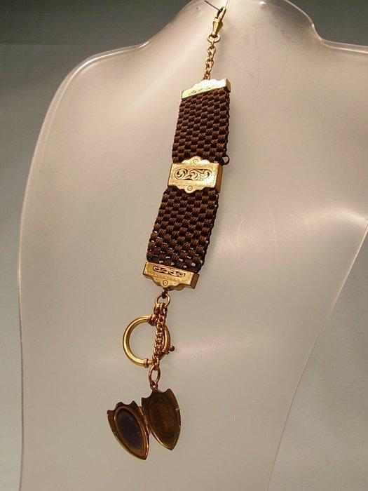 Zonder minimumprijs - Hanger - 9 kt. Roségoud, Tombak,, Handtassen en Accessoires, Antieke sieraden