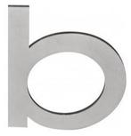 Huisnummer SQUARE LSQHN150-B mat rvs, Klink of Kruk