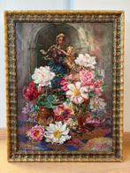 Belgische School (XX), signe K. Vercruysse - Maria en Jezus, Antiek en Kunst