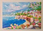 Alfredo Grimaldi (1950) - Terrazza sul Mediterraneo, Antiek en Kunst