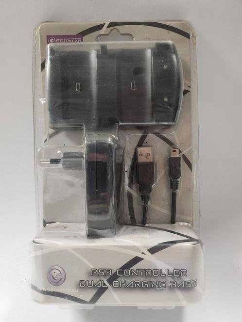 NIEUW Booster Dual Charging Base Controller Playstation 3, Consoles de jeu & Jeux vidéo, Consoles de jeu | Sony PlayStation 3