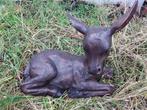 Sculpture, Fawn - 45 cm - Bronze patiné, Antiek en Kunst, Curiosa en Brocante