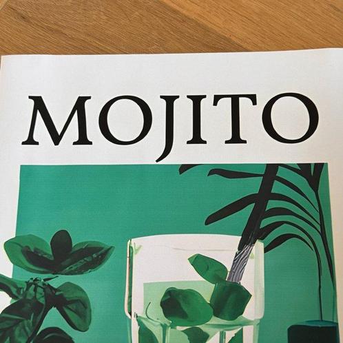 Created by English pirate Sir Francis Drake - Mojito Poster, Antiek en Kunst, Kunst | Tekeningen en Fotografie