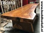 Tropisch hardhout tafel - suar hout eettafel - laatste 2!