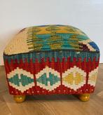 Kelim Poef(Ongebruikt/Nieuw) - Kelim - 34 cm - 34 cm, Huis en Inrichting, Nieuw