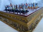 Schaakspel - Vintage spel met christelijke en Arabische